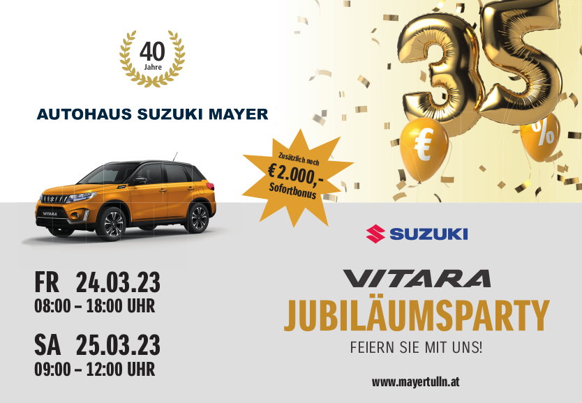 Geländebühne frei für den neuen SUZUKI JIMNY PICK-UP - Suzuki Mayer Tulln